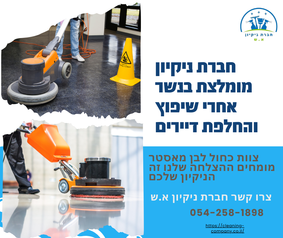 חברת ניקיון מומלצת בנשר