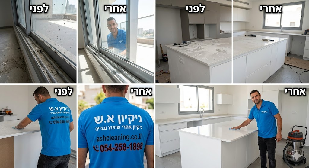 עלות ניקיון דירה לאחר שיפוץ